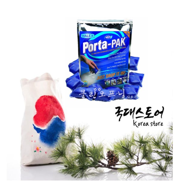 포타팩 포타포티 세정제 용변분해제 똥약