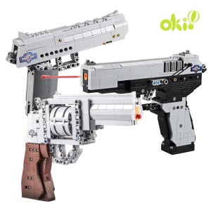 오키오 장난감 총 블럭 시리즈