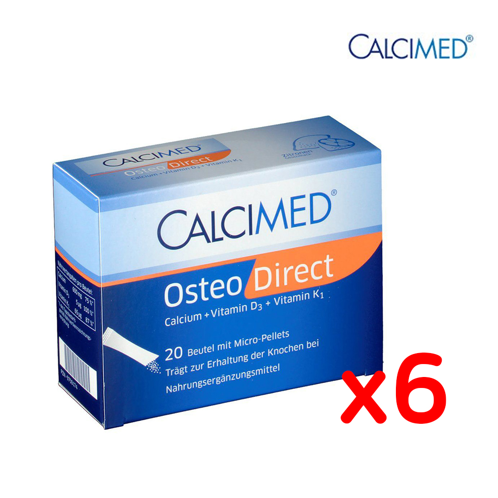 Hermes 헤어메스 <b>칼시메드</b> 오스테오 <b>다이렉트</b> 칼슘 20개입 X 6개