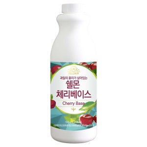 쉘몬 체리 과일 농축액 음료베이스 1kg 에이드 스무디 여름