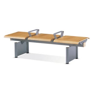 KI우드로비체어O형 등무(분체) 견고한 내구성 대기용의자 로비의자