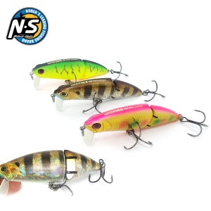 NS 엄브라고 지그재그 주니어 17g 배스 미노우 관절베이트 플로팅 탑워터루어