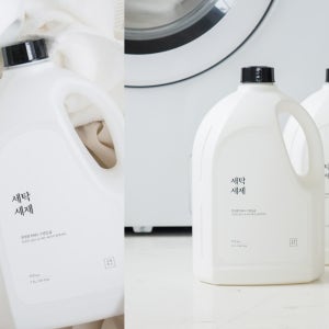 대용량 진드기 신발 천연 액체 액상 세탁 실내 속옷 건조 중성 저자극 친환경 세제 1+1