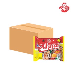 오뚜기 진라면 매운맛 1박스 40봉지 대용량 봉지라면 업소용