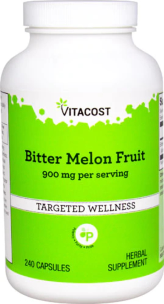 Vitacost Bitter Melon Fruit 비타코스트 비터 멜론 프루트 900mg 240캡슐