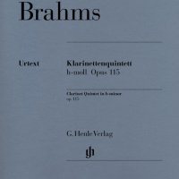 브람스 클라리넷 5중주 (클라리넷,2바이올린 비올라 첼로) Brahms Clarinet Quintet b minor op 115 [HN651] 헨레판