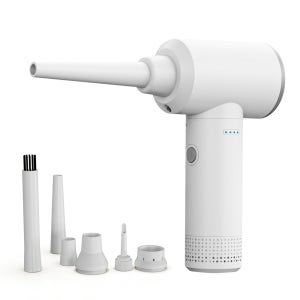 충전식 무선에어건 흡입기능 휴대용 PC청소 차량용 무선청소기 먼지제거 물기제거 핸디형