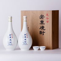 조옥화 김연박 명인 민속주 안동소주 선물세트 특3호 800ml 2본 잔2 45도