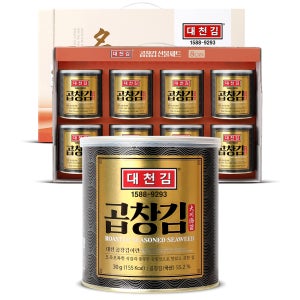 대천김 곱창김 캔김 30g 8캔