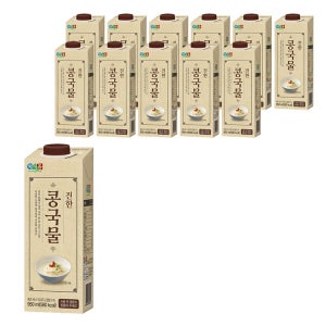 정식품 베지밀 진한 콩국물 950ml x12개 (유통기한 25년 12월20일)