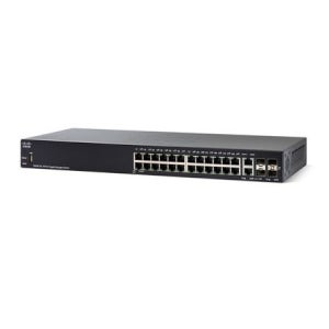 시스코 CISCO SG350-28-K9-EU 스위칭허브 1000Mbps 24포트 4SFP