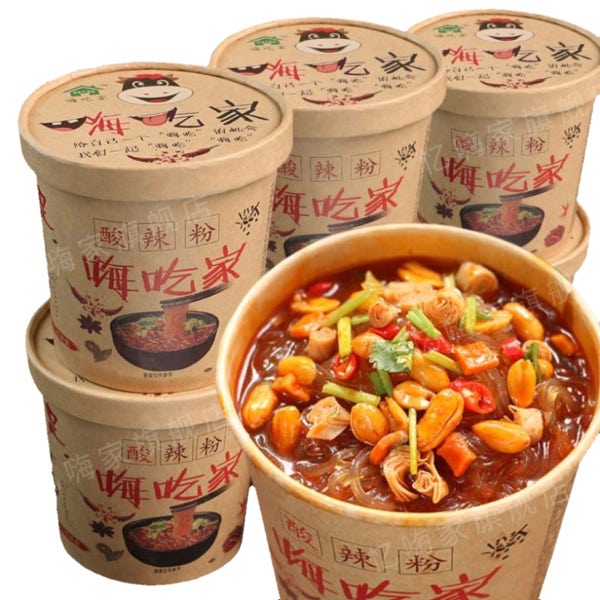 하이츠지아 솬라펀 쏸라펀 중국 마라 당면 컵라면 135g