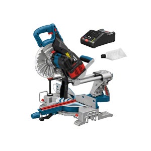 보쉬 각도절단기 GCM 18V-216 충전 각도절단기 슬라이딩 바이터보 세트 12.0Ah