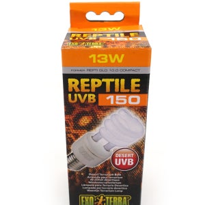 엑소테라 사막형 UVB 150 13W 파충류 도마뱀 광합성 램프