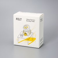 [FELT] 펠트커피 클래식 에스프레소 스페셜티 블렌드 드립백커피 10gX6ea