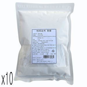 새마원 소연 밀가루대신 타피오카전분 카사바전분 1kg, 10개