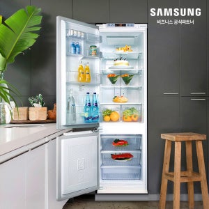 삼성전자 빌트인 냉장고 RL2640ZBBEC 좌열림 2도어 원룸 슬림 오피스텔 [소상공인제품]