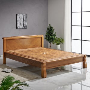 힐링 흙침대 Q 퀸 온도조절 황토볼 온열 침대