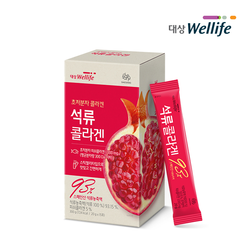 대상웰라이프 초저분자 (N)석류콜라겐 (20gx15포)
