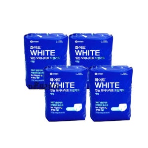화이트 입는오버나이트 팬티형 L사이즈 4개입x4팩 생리대