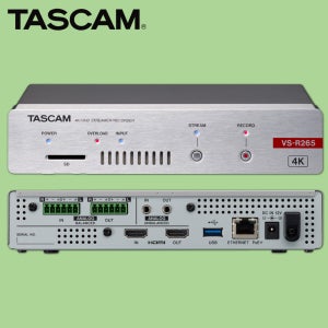 TASCAM VS-R265 타스캠 4K/UHD 스트리머 레코더