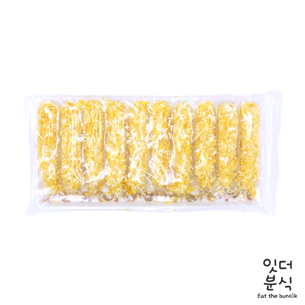 지키미 냉동 왕새우튀김 빵새우 30g x 10미 빵가루새우 [잇더분식]