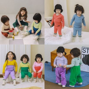 5+1 가을 신생아 아기 내복 배앓이방지실내복