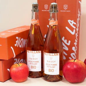 (750ml) 쎄시 유기농 스파클링 애플 주스 프랑스 프리미엄 유기농 100% 사과주스