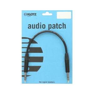 KLOTZ B4PP1 밸런스드 패치 케이블 (30cm/60cm)