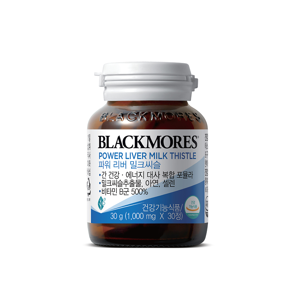 <b>블랙모어스</b> 파워 리버 <b>밀크씨슬</b> 30정