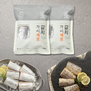 피터씨마켓 가시제로 순살 갈치 500g, 2개