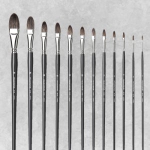 화홍 815(F) 유화,아크릴 겸용붓 (천연모) (옵션선택)