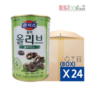 동서 리치스 블랙올리브 슬라이스 405g X 24개 (BOX)