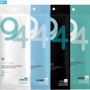 [50매] KF94 힐메이드 마스크 대형 보건용 국산 3중필터