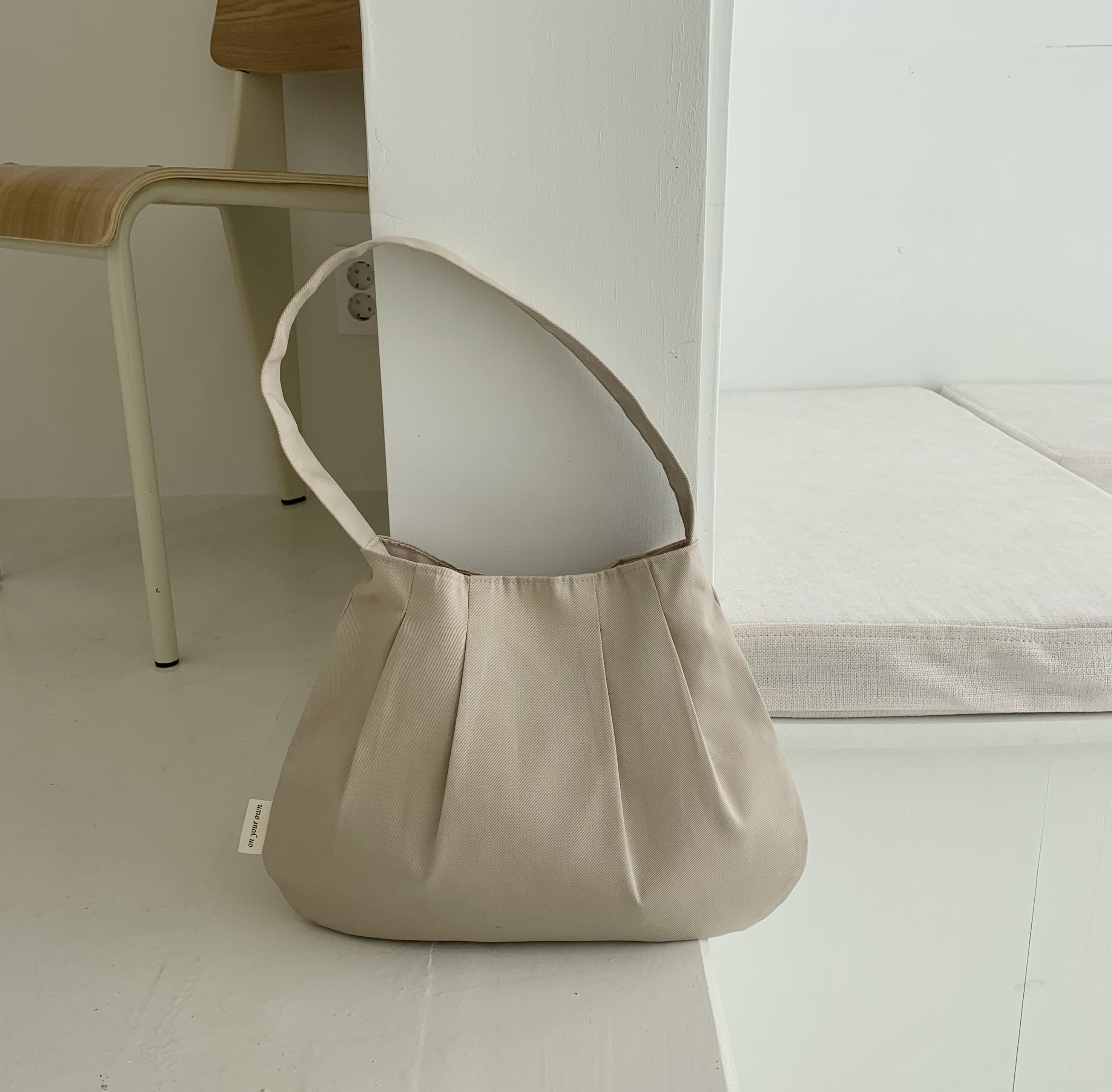 Pumpkin bag - beige
