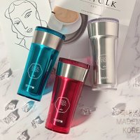 [도매] 쿨 스텐 텀블러 400ml (P210416) 제작 소량 인쇄 단체 동아리 모임 행사 기념품 연예인 유튜버 굿즈