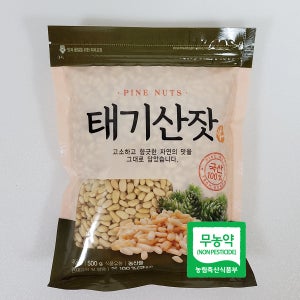 국산잣 햇잣 500g 백잣 황잣 견과