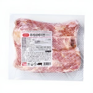 파파스푸드 후레쉬 베이컨 1kg 슬라이스 에쓰푸드