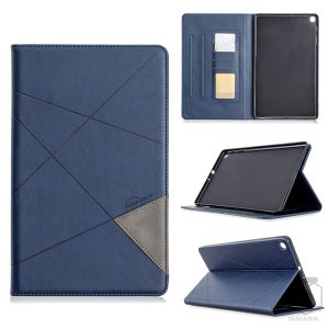 갤럭시탭S5e 10.5 T720 T725 빈티지라인 스탠드 카드수납 가죽 태블릿 케이스