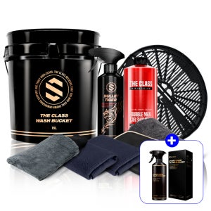 [+유리세정제] 더클래스 8종 셀프 세차 용품 자동차 초보 디테일링 손세차 세트