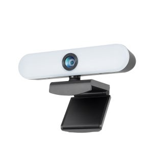 Coms AU919 LED 조명 웹캠 화상회의 카메라 Full HD 음성3M 마이크내장