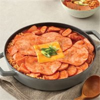 콰트로 햄치즈 부대찌개 밀키트 2인분 (라면사리) / 캠핑 요리