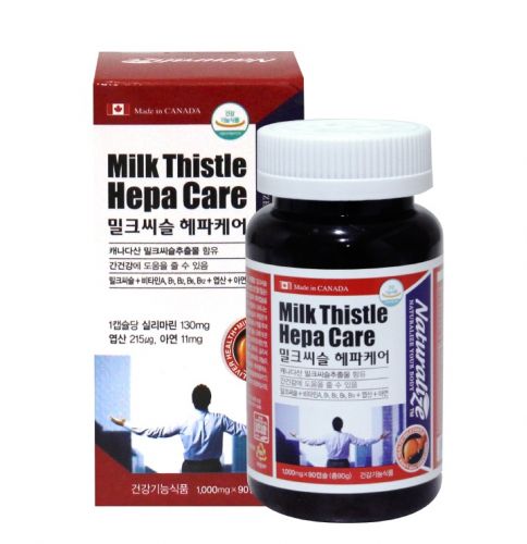 캐나다 밀크씨슬 헤파케어 <b>실리마린</b> 비타민a 엽산 아연 밀크시슬
