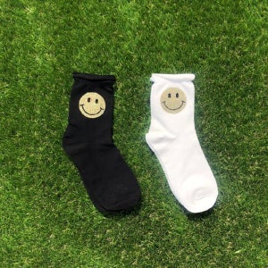 로로얼로이 여자골프양말 스마일 보석삭스 여자 골프 양말