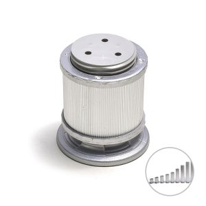 알루미늄 가구발통B 실버 가구다리 60mm