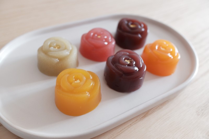 요양원 간식 고급 무설탕 양갱 순금듬