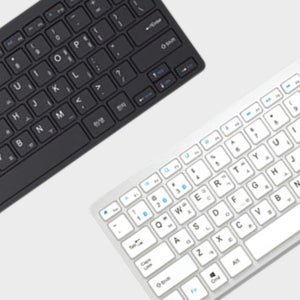 태블릿 PC 키보드 저소음 아이패드 갤럭시탭 블루투스 미니 자판기