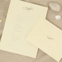 편지지 세트 예쁜 생일 결혼기념일편지지 봉투 세트 커플 남자친구 군인 편지