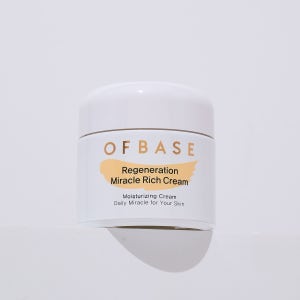 오브베이스 리제너레이션 미라클 리치크림 50ml 미백 화이트닝 주름 탄력 영양 보습 저자극 촉촉 피부진정 리커버리