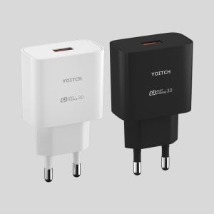 헤라 2세대 USB A타입 아이폰 갤럭시 고속 충전기 18W YC-1U320B